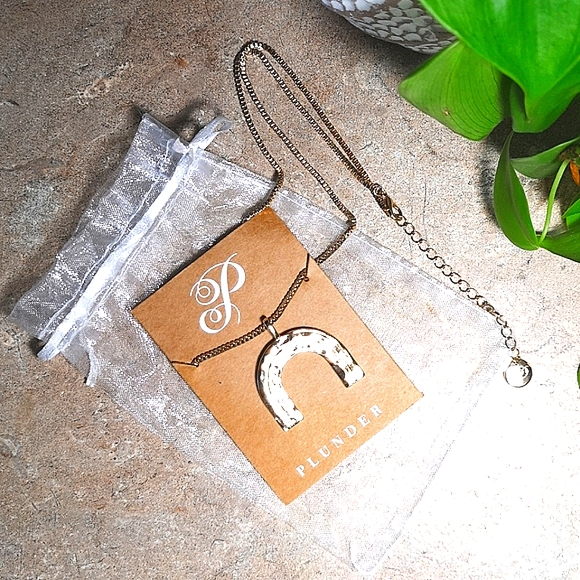 ☀️🆕 Gold Rainbow Necklace - Picture 3 of 5